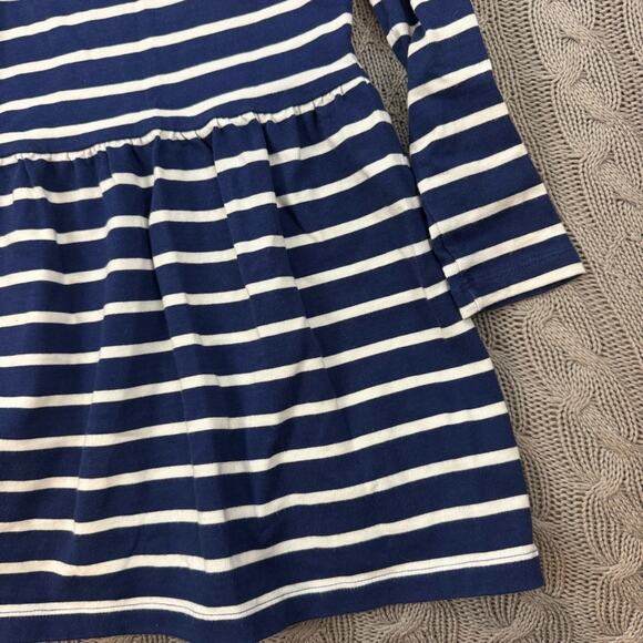 Vineyard Vines Navy and White Striped Turtleneck Girls Dress ~ 4T - Picture 10 of 12